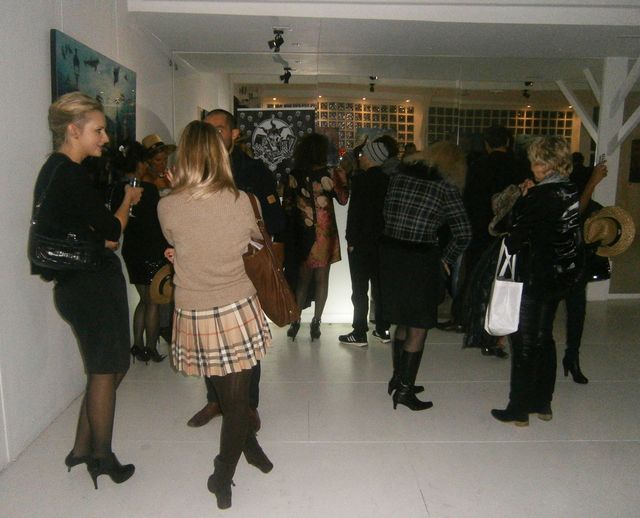 Opening exhibition at Galerie "18" Montmartre Paris