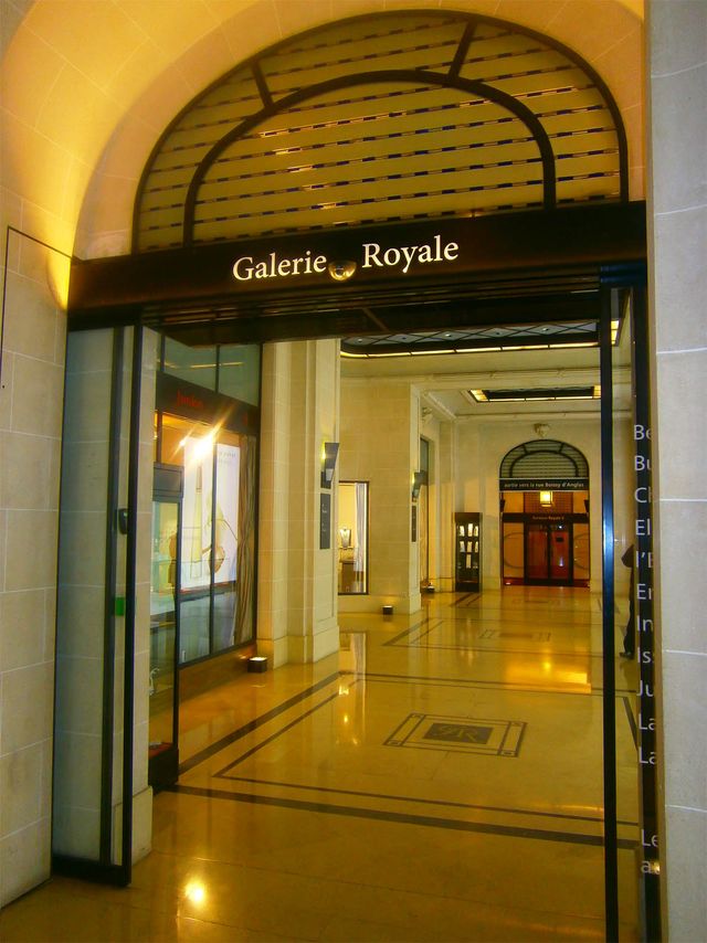 Exposition Galerie Royale rue Royale Paris