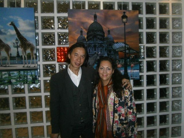 Opening exhibition at Galerie "18" Montmartre Paris