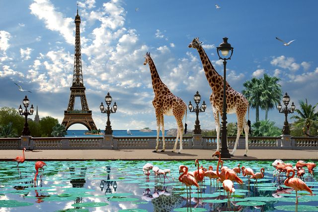 Giraff Eiffel Bridge